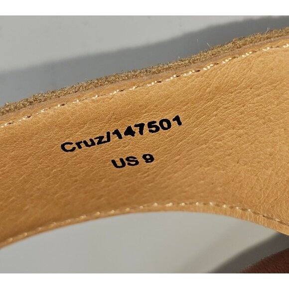 WARFIELD & GRAND Men's Camouflage Leather Casual Flip-Flops Sandals Sz 9 2297 - Picture 8 of 13